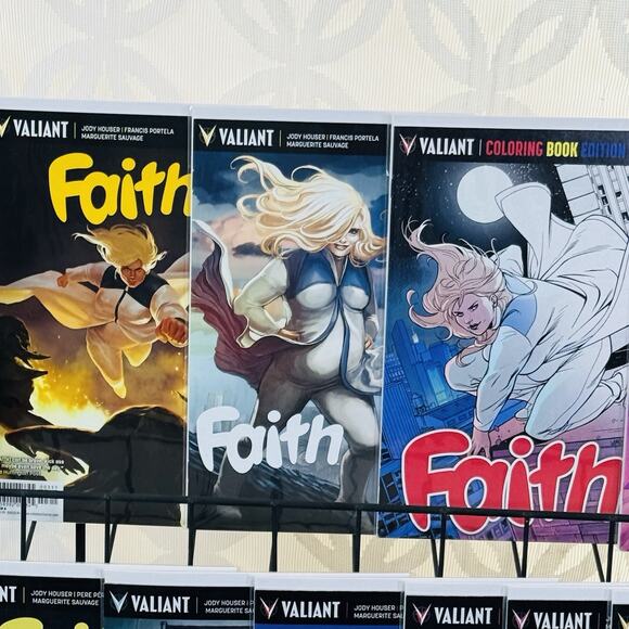 Faith 3-4 Volume 2: 1-6 & Coloring Book W/ Variants Lot Valiant Comics - Picture 2 of 7